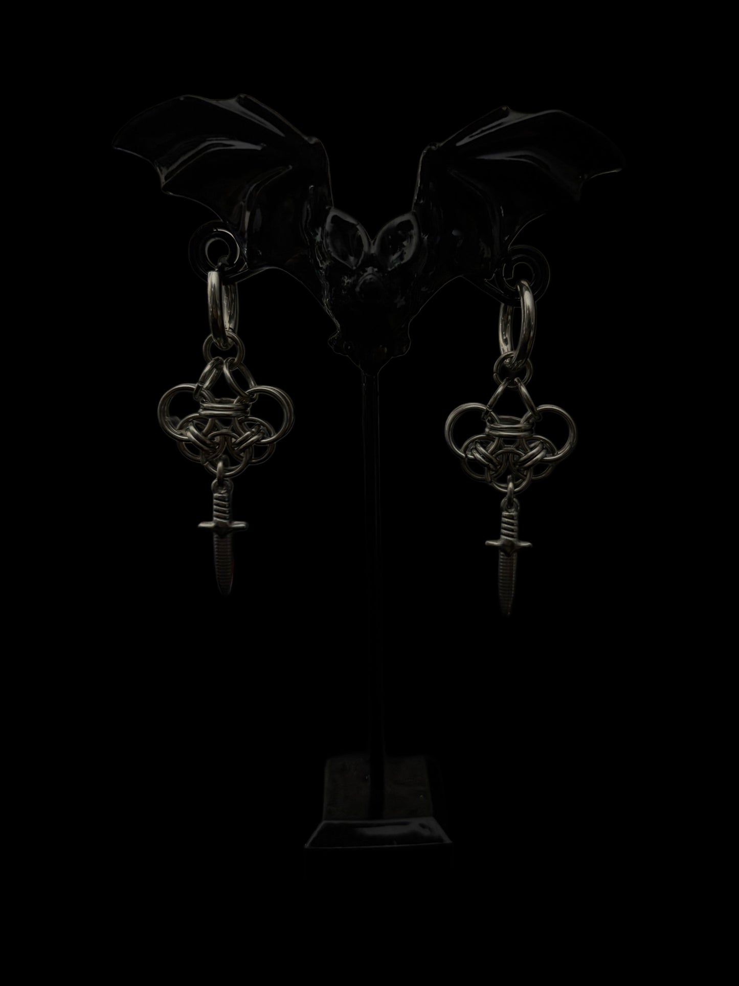 Knight earrings