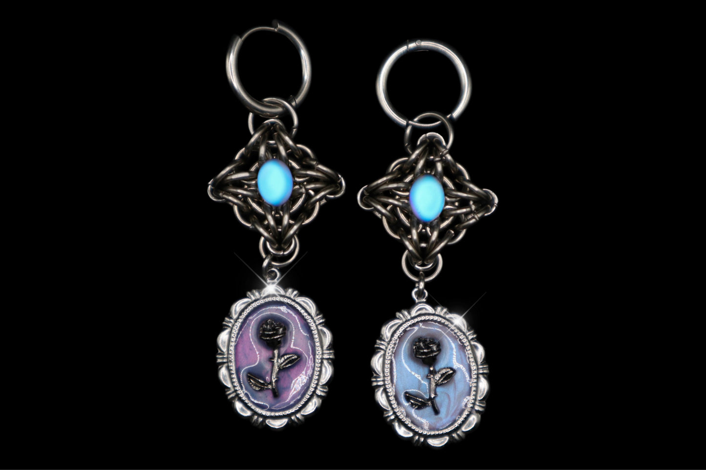 Princess and the Pauper earrings