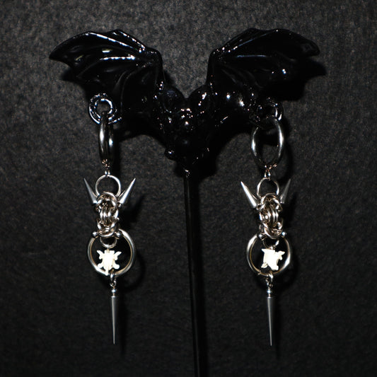 snake earrings