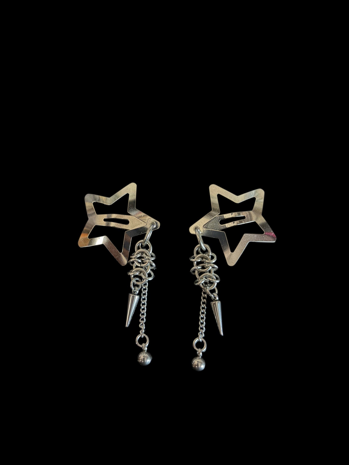 Star hair clips