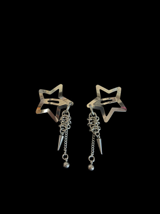 Star hair clips