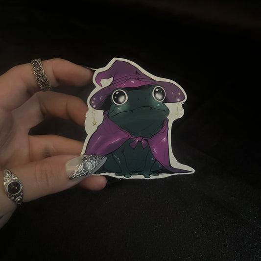 magic frog sticker