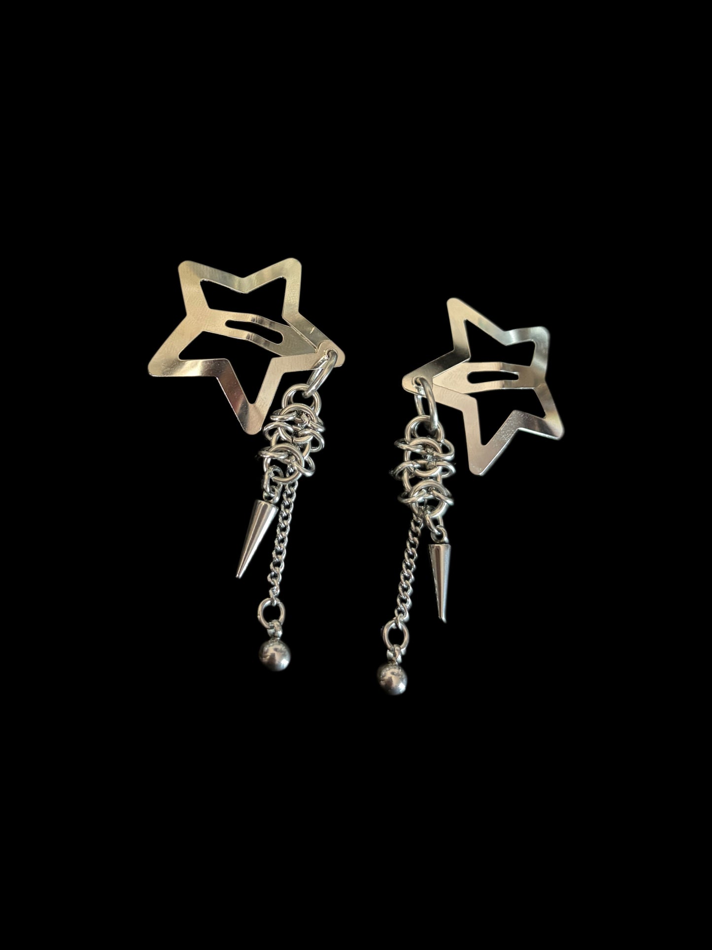 Star hair clips