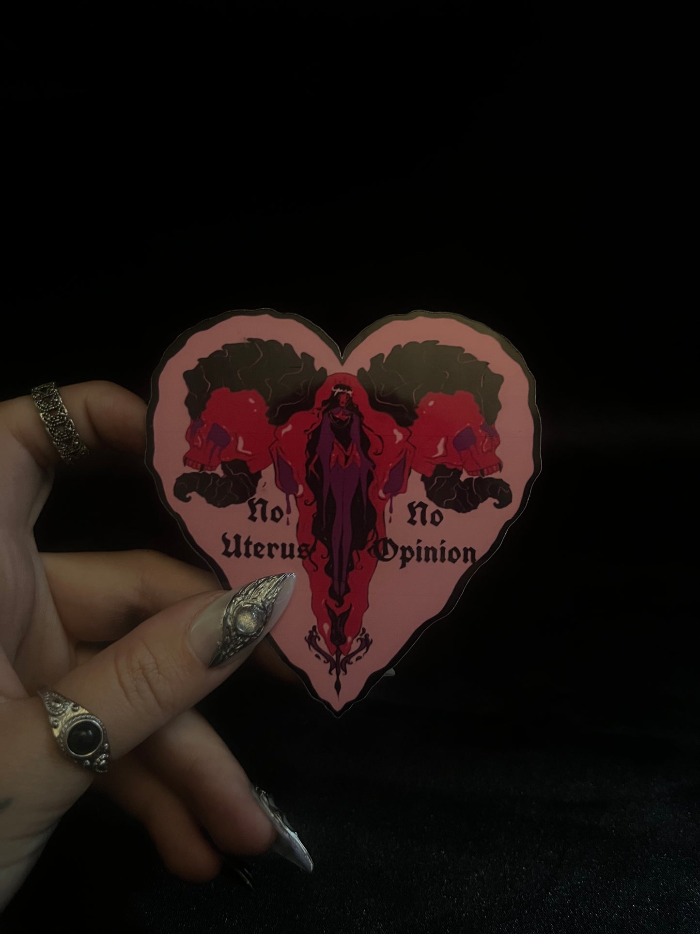 no uterus, no opinion sticker